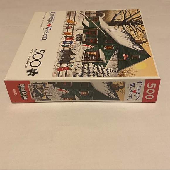 Charles Wysocki Vermont Maple Tree Tappers 500 Piece Jigsaw Puzzle - Picture 5 of 7